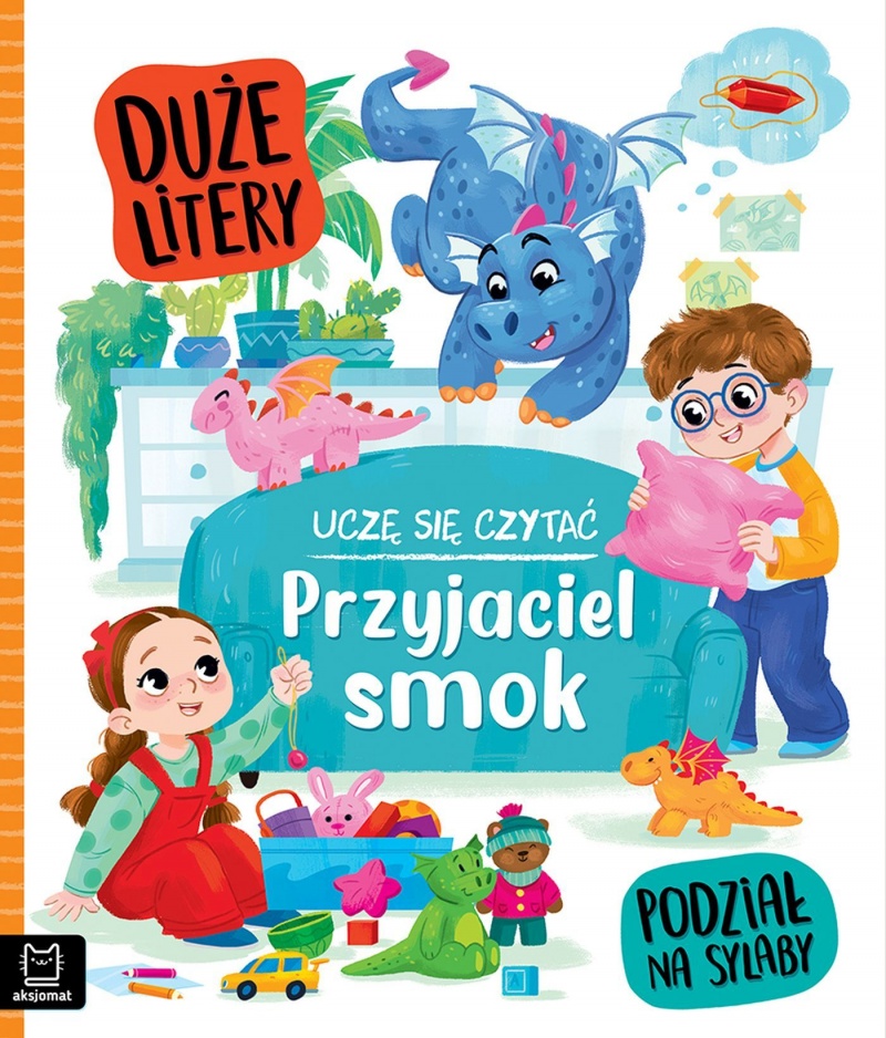 Uczę się czytać. Duże litery. Podział na sylaby, Edukacyjne, Książeczki