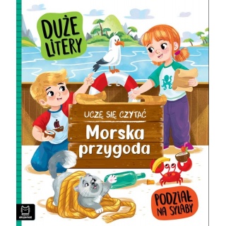 Uczę się czytać. Duże litery. Podział na sylaby, Edukacyjne, Książeczki