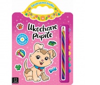 Ukochane pupile. Malowanka z naklejkami. Zaczarowa