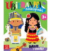Ubieranki naklejanki. Stroje i ubiory