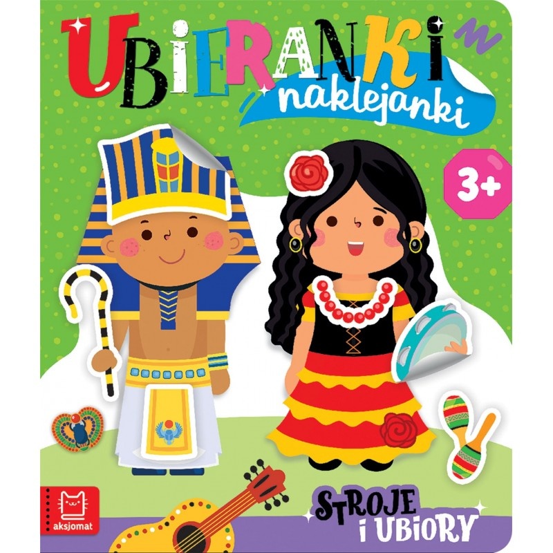 Ubieranki naklejanki. Stroje i ubiory, Edukacyjne, Książeczki