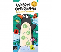 Wesoła ortografia. Ćwiczenia z naklejkami. Klasa 1