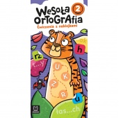 Wesoła ortografia. Ćwiczenia z naklejkami. Klasa 2