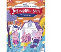 JUŻ CZYTAM SAM TRZY ŚWINKI DUŻE LITERY PODZIAŁ....