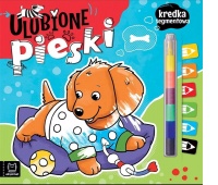 Ulubione pieski. Kredka segmentowa