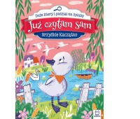 JUZ CZYTAM SAM.BRZYDKIE KACZĄTKO.DUŻE LITERY