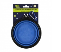 MISKA DLA ZWIERZ SKLAD SILIK NIEB 13CM TRIK BC48