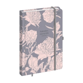 Kalendarz nauczyciela B5 192 Peony, Tygodniowe, Kalendarze