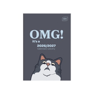 Kalendarz szkolny zeszytowy B6 48 Funny, Tygodniowe, Kalendarze