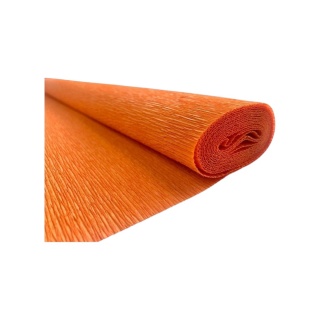 Krepina Premium 106 C.Pomarańcz 200x50cm, Bibuła, krepina, Plastyka