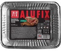 Baking and frying trays ALUFIX Fix-Grill, aluminum, small, 3 pcs