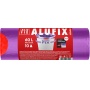 Worki na śmieci ALUFIX Elastic Fix, LDPE, 64x70cm, 60l, 10 szt., fioletowe