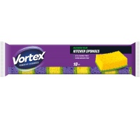 Kitchen sponges VORTEX, 10 pcs, assorted colors