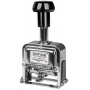 Numerator automatyczny OFFICE PRODUCTS, 8 cyfr, wys. liczb 4,5mm, srebrny, Datowniki, Drobne akcesoria biurowe