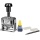 Numerator automatyczny OFFICE PRODUCTS, 8 cyfr, wys. liczb 4,5mm, srebrny