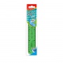 Ruler KEYROAD Tatoo, 15cm, flexible, hanger, assorted colors