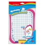 Dry-erase board KEYROAD, marker and sponge free, A4, assorted colors