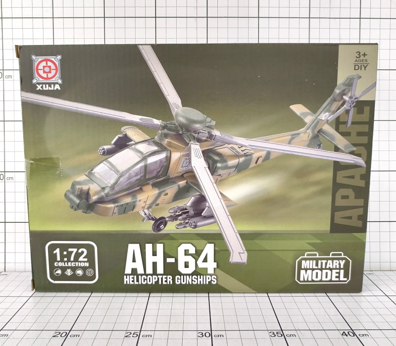 HELIKOPTER DO SKŁADANIA W PUDEŁKU, Modelarstwo, Zabawki