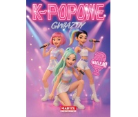 K-popowe Gwiazdy z naklejkami, Kolorowanki, Książeczki