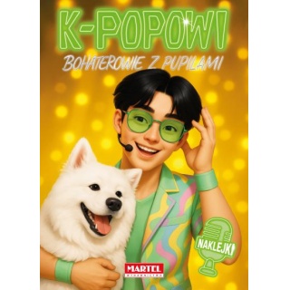 K-popowi Bohaterowie z pupilami z naklejkami, Kolorowanki, Książeczki