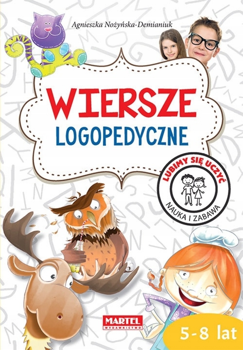 Wiersze logopedyczne 5-8 lat, Edukacyjne, Książeczki