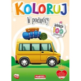 Kolekcja Koloruj - W podr&oacute;ży, Kolorowanki, Książeczki