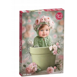 PUZZLE 500 CHERRYPAZZI HELLO WORLD 20432, 500 element&oacute;w, Puzzle