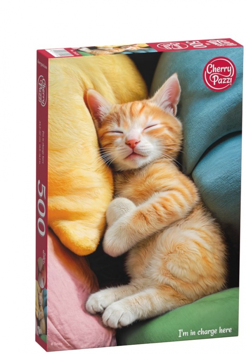 PUZZLE 500 CHERRYPAZZI I M IN CHARGE HERE 20456, 500 element&oacute;w, Puzzle