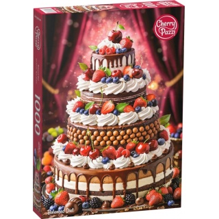 PUZZLE 1000 CHERRYPAZZI BALANCED DIET 31568, 1000 element&oacute;w, Puzzle