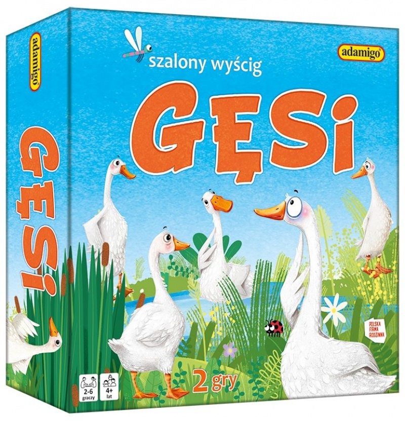 GĘSI - szalony wyścig !!, Planszowe, Gry
