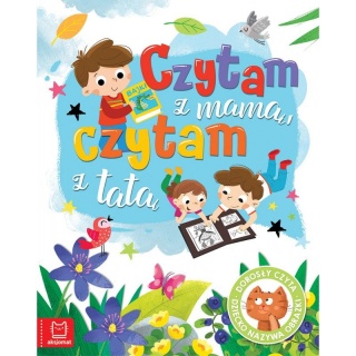 Czytam z mamą, czytam z tatą. Niebieska, Edukacyjne, Książeczki