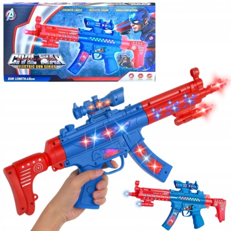 KARABIN NA BATERIE ŚWDŹW BBRO7026, Dla chłopca, Zabawki