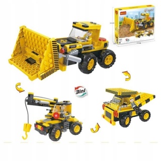 KLOCKI BUDOWLANE 8SZT. 2639, Klocki, Zabawki