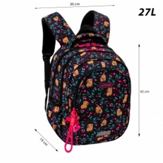 Plecak ASTRABAG FLOWER CAPY, AB300, Plecaki, Tekstylia