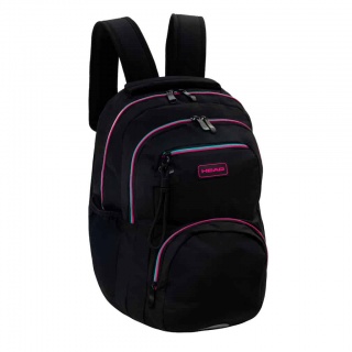 Plecak HEAD BLACK PINK/MINT, AB200, Plecaki, Tekstylia
