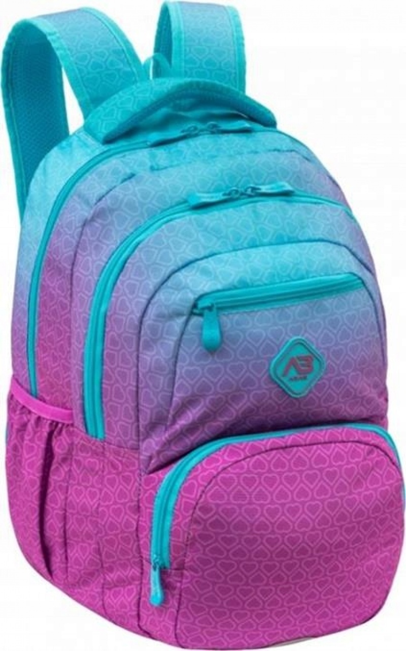 Plecak ABAG HEXAGON MINT OMBRE, AB200, Plecaki, Tekstylia