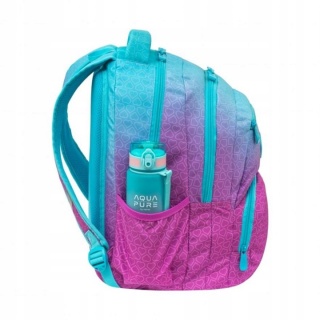 Plecak ABAG HEXAGON MINT OMBRE, AB200, Plecaki, Tekstylia