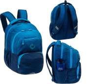 Plecak ABAG HEXAGON BLUE OMBRE, AB200, Plecaki, Tekstylia