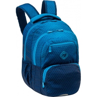 Plecak ABAG HEXAGON BLUE OMBRE, AB200, Plecaki, Tekstylia