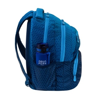 Plecak ABAG HEXAGON BLUE OMBRE, AB200, Plecaki, Tekstylia