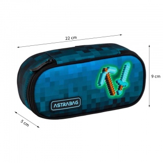 Pi&oacute;rnik ASTRABAG ASTRABAG BLUE PIXEL, AC6, Pi&oacute;rniki, Tekstylia