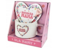 Set Serce-Kochana Mama, Dzień Matki, Ojca, Art. świąteczne i okolicznościowe
