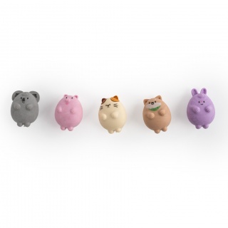 GUMKI DO MAZANIA ZAPACHOWE HELLO 5szt.KIDEA, Gumki, Art. do pisania i korygowania