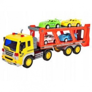 CIĘŻAR&Oacute;WKA ŚW./DŹW. + 4 SAMOCHODY, Pojazdy, Zabawki