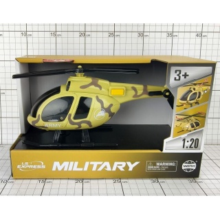 HELIKOPTER WOJSKOWY ŚW./DŹW. W PUDEŁKU, Pojazdy, Zabawki