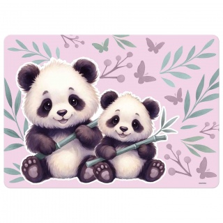 PODKŁADKA LAMINOWANA PANDA 11, Podkłady na biurko, Galanteria biurowa