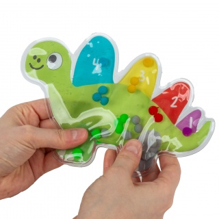 PLANSZA SENSORYCZNA DO NAUKI LICZENIA DINO KIDEA, Edukacyjne, Zabawki