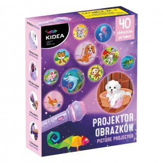 PROJEKTOR OBRAZK&Oacute;W B KIDEA, Kreatywne, Zabawki