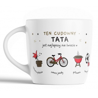 KUBEK TOP-040 MAMA/TATA, Dzień Matki, Ojca, Art. świąteczne i okolicznościowe