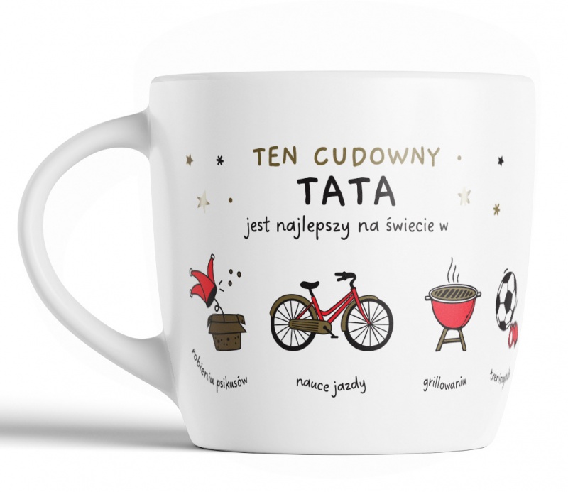 KUBEK TOP-040 MAMA/TATA, Dzień Matki, Ojca, Art. świąteczne i okolicznościowe